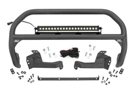 Nudge Bar 20 Inch Black Single Row LED Ford Bronco Sport 21 23