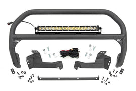 Nudge Bar 20 Inch Chrome Single Row LED Ford Bronco Sport 21 23