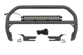 Nudge Bar 20 Inch Black Single Row LED Ford Bronco 4WD 21 23