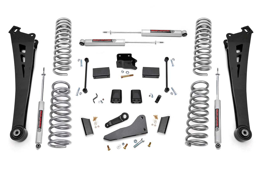 5 Inch Lift Kit Diesel Dual Rate Coils Ram 2500 4WD 14 18