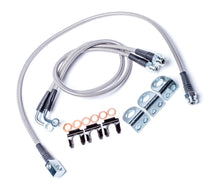Load image into Gallery viewer, Jeep TJ 26 Inch Front and Rear Stainless Steel Braided Brake Line Kit 97-06 Wrangler TJ