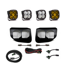 Load image into Gallery viewer, Ford Super Duty (20-22) Fog Lights Dual FPK Amber SAE/Sport DC Baja Designs