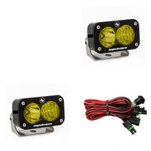 Load image into Gallery viewer, S2 Pro Pair Driving/Combo LED Amber Baja Designs