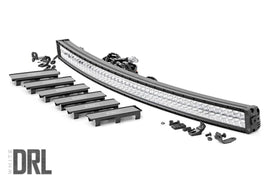 Chrome Series LED 50 Inch Light Curved Dual Row White DRL