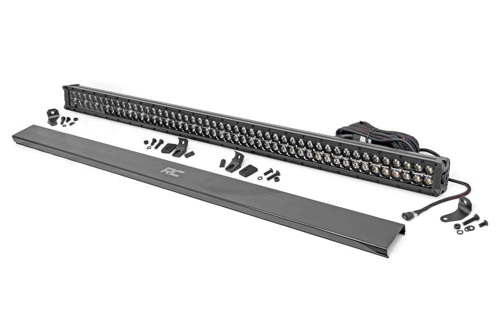 Black Series LED Light 50 Inch Dual Row White DRL