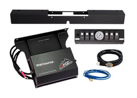 TJ 6 Switch Panel with Dual Lit Red LED W/Air Gauge 03-06 Wrangler TJ