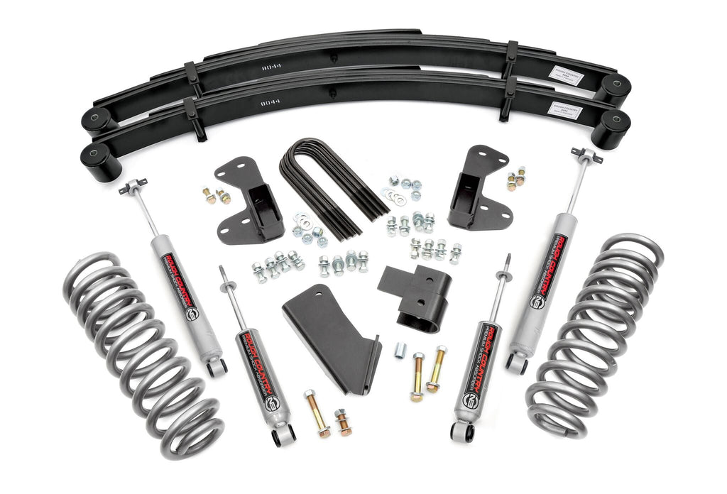 2.5 Inch Lift Kit Rear Springs Ford F 150 4WD 1980 1996