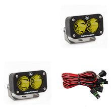Load image into Gallery viewer, LED Work Light Amber Lens Spot Pattern Pair S2 Sport Baja Designs