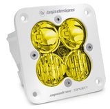 Flush Mount LED Light Pod White Amber Lens Driving/Combo Pattern Squadron Sport Baja Designs