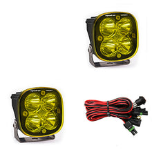Load image into Gallery viewer, LED Light Pods Amber Lens Spot Pair Squadron Sport Baja Designs
