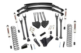 6 Inch Lift Kit Diesel 4 Link RR Spring V2 Ford Super Duty 05 07