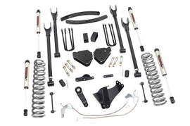 6 Inch Lift Kit Diesel 4 Link V2 Ford Super Duty 4WD 08 10