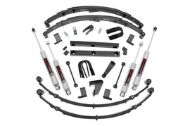 4 Inch Lift Kit V2 Manual Steer Jeep Wrangler YJ 4WD 87 95