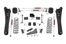 5 Inch Lift Kit FR Gas Coil Radius Arms M1 Ram 2500 14 18