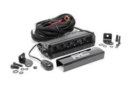 Black Series LED Light Bar 6 Inch Single Row