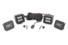 Load image into Gallery viewer, LED Light Cowl Mnt 2inch Black Pair Jeep Gladiator JT Wrangler 4xe Wrangler JL 18 23
