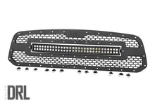 Load image into Gallery viewer, Mesh Grille 30inch Dual Row LED Black White DRL Ram 1500 13 18 and Classic