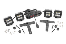 Load image into Gallery viewer, Jeep Quad LED Light Pod Kit  Black Series 18 21 JL 20 21 Gladiator
