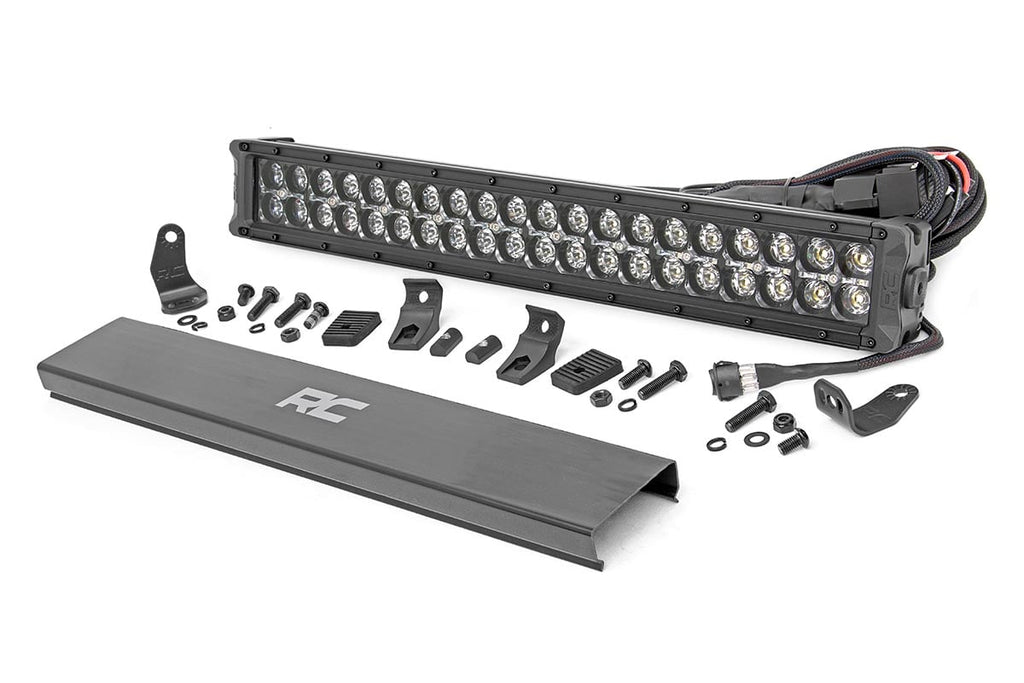 Black Series LED Light 20 Inch Dual Row White DRL
