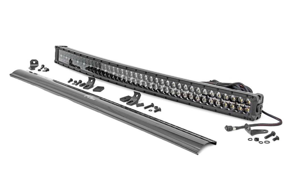 Black Series LED 40 Inch Light Curved Dual Row White DRL
