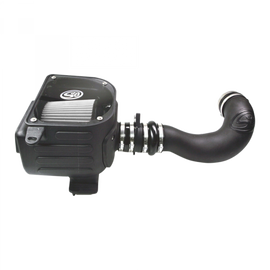 Cold Air Intake For 07-08 GMC Sierra 4.8L, 5.3L, 6.0L Dry Dry Extendable White