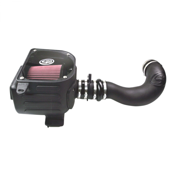 Cold Air Intake For 07-08 GMC Sierra 4.8L, 5.3L, 6.0L Oiled Cotton Cleanable Red
