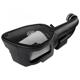 Cold Air Intake For 12-18 Jeep Wrangler JK V6-3.6L Dry Dry Extendable White