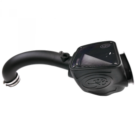 Cold Air Intake For 16-18 Nissan Titan, V8-5.0L Cummins Dry Dry Extendable White