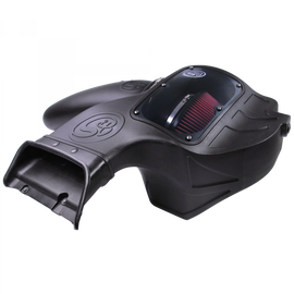 Cold Air Intake For 15-17 Ford F150 V8-5.0L Oiled Cotton Cleanable Red