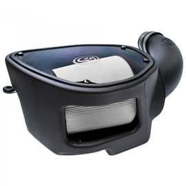 Cold Air Intake For 07-11 Jeep Wrangler JK V6-3.8L Dry Dry Extendable White