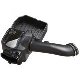 Cold Air Intake For 17-19 Ford F250 F350 V8-6.7L Powerstroke Dry Extendable White
