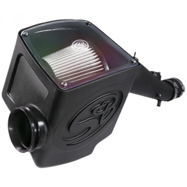 Cold Air Intake For 12-15 Toyota Tacoma 4.0L Dry Dry Extendable White