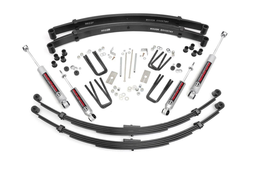 3 Inch Lift Kit RR Springs Toyota Truck 4WD 1979 1983