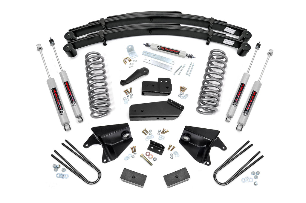 6 Inch Lift Kit RR Springs Ford Bronco F 150 4WD 1980 1996