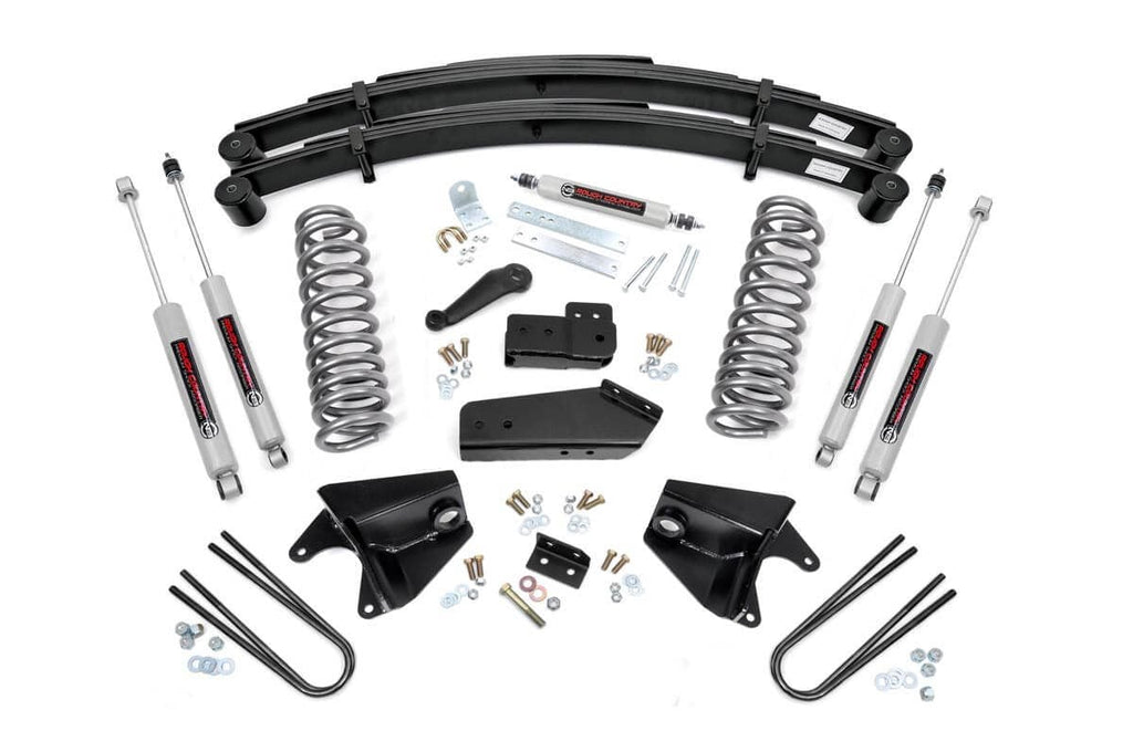 4 Inch Lift Kit Rear Springs Ford Bronco 4WD 1980 1996