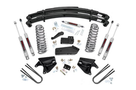 4 Inch Lift Kit Rear Springs Ford Bronco 4WD 1980 1996