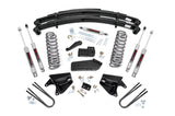 4 Inch Lift Kit Rear Springs Ford F 150 4WD 1980 1996