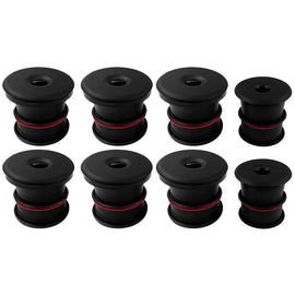 Silicone Body Mount Kit For 99-03 Ford F-250/F-350/F-450/F-550, 5.4L, 6.8L, 7.3L Crew Cab 8 Pc