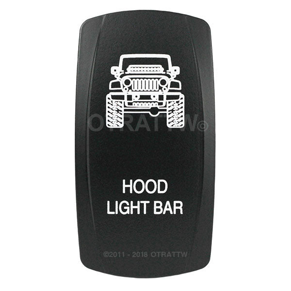 Switch, Rocker JK Hood Light Bar