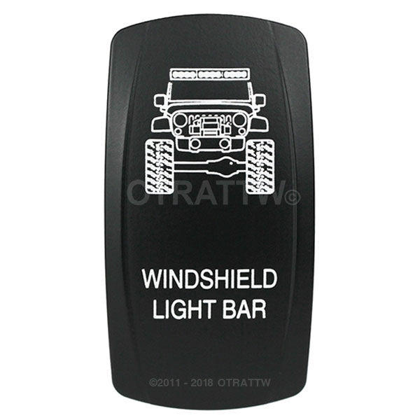 Switch, Rocker JK Windshield Light Bar
