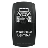 Switch, Rocker JK Windshield Light Bar