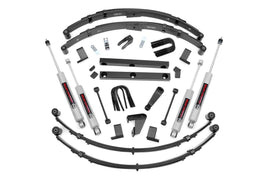 4 Inch Lift Kit Power Steer Jeep Wrangler YJ 4WD 1987 1995