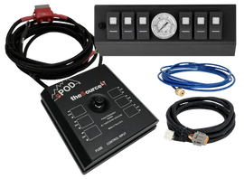 SourceLT w/ Air Gauge and Blue LED Switch Panel for JK 2009-2018