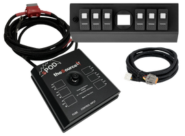 SourceLT w/ Genesis Adapter and Red LED Switch Panel for JK 2007-2008