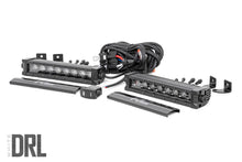 Load image into Gallery viewer, Black Series LED Light Bar Cool White DRL 8 Inch Single Row Pair