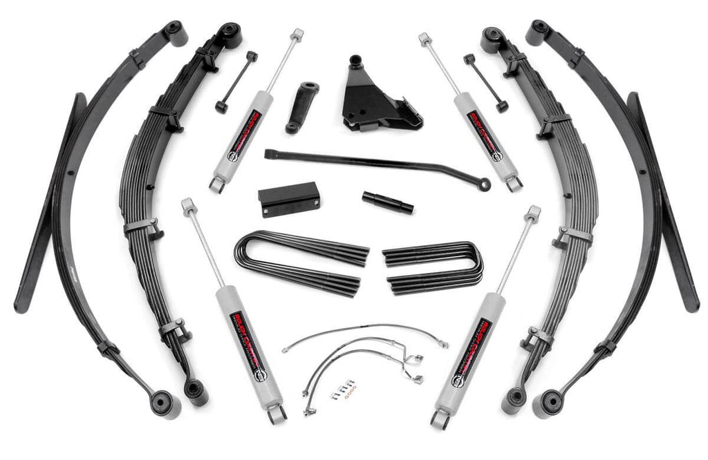 8 Inch Lift Kit Ford Super Duty 4WD 1999 2004