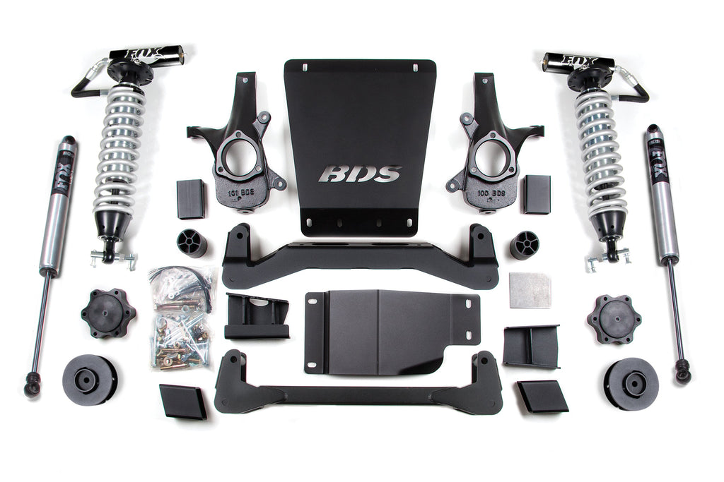 4 Inch Lift Kit | FOX 2.5 Coil-Over | Chevy/GMC Avalanche, Surburban, Tahoe, or Yukon 1500 (07-14) 4WD