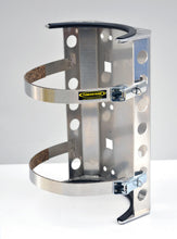 Load image into Gallery viewer, CO2 Tank Super Bracket Lockable Straps 20 Lb 8 Inch Diameter Aluminum Power Tank