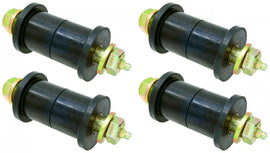 Leaf Spring Main Eye Bushing Kit 87-95 Wrangler YJ Includes Urethane Bushings Greasable Hardware Set of 4