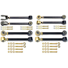 Load image into Gallery viewer, Johnny Joint Control Arm Set 97-06 Wrangler TJ and LJ Unlimited Adjustable Set Of 8